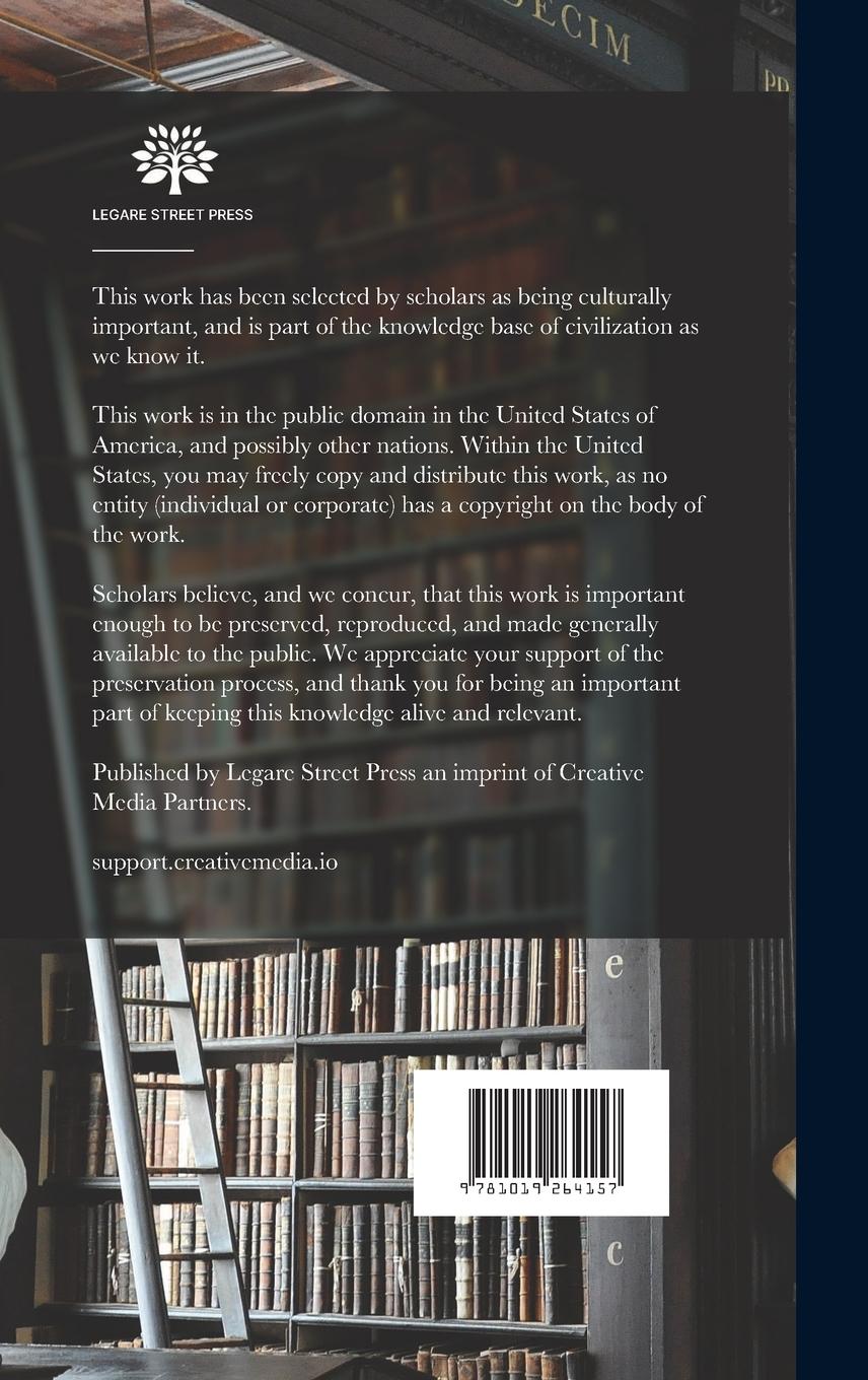Rückseitencover The Vocabulary of Philosophy, Mental, Moral, and Metaphysical; With Quotations and References; for the use of Students