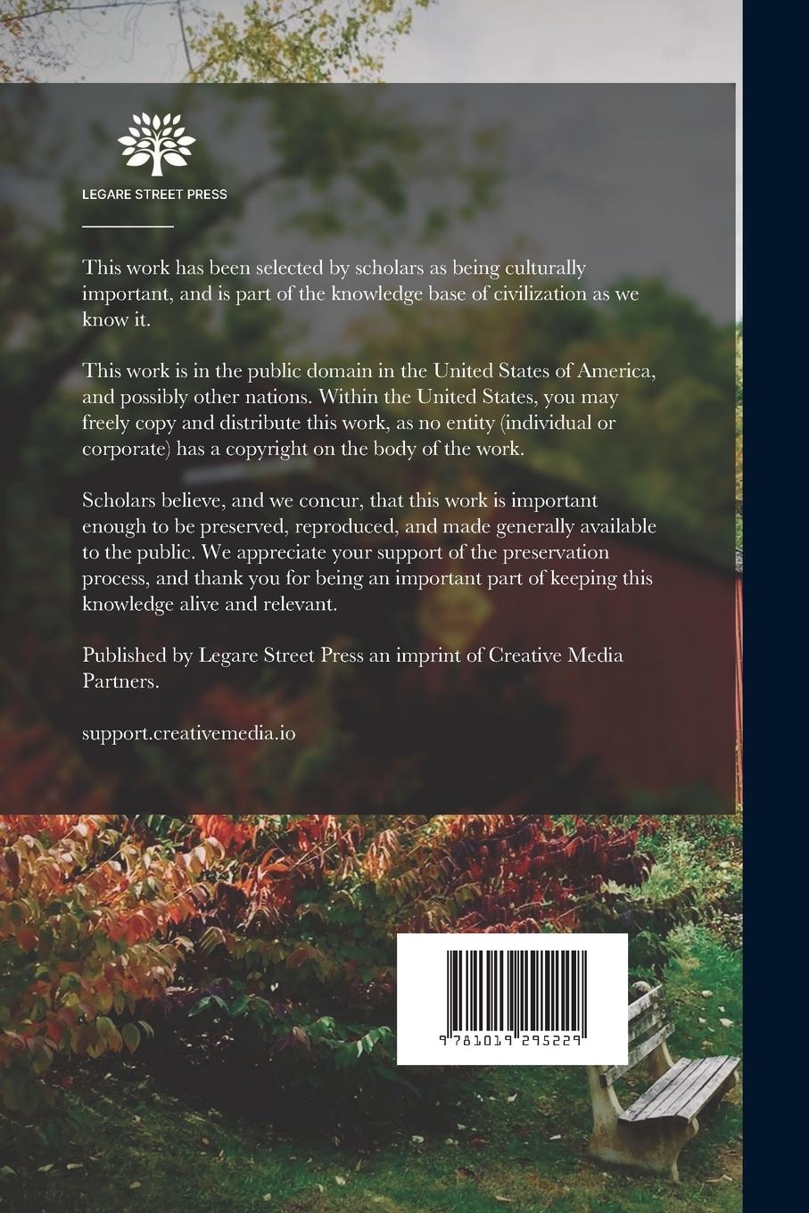 Rückseitencover The Early History Of New England