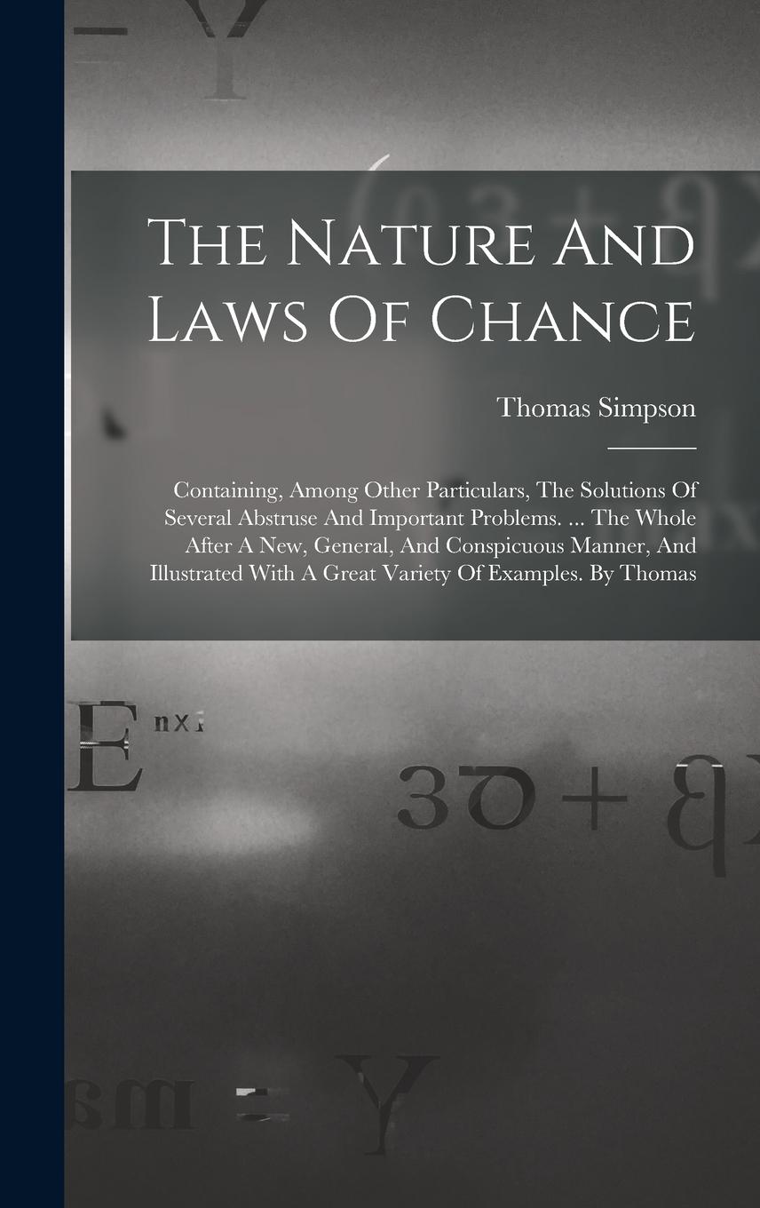 Vorderes Coverbild The Nature And Laws Of Chance