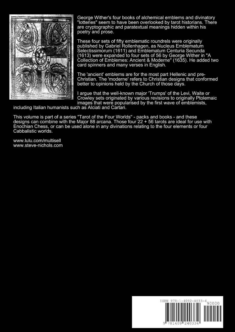 Rückseitencover Minor Arcanaii of the Four Winds