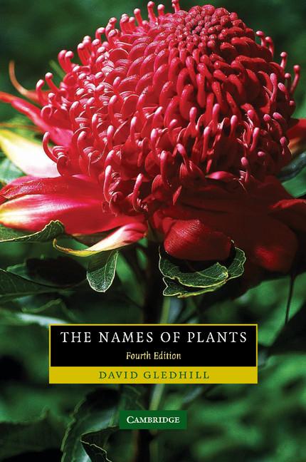 Vorderes Coverbild The Names of Plants