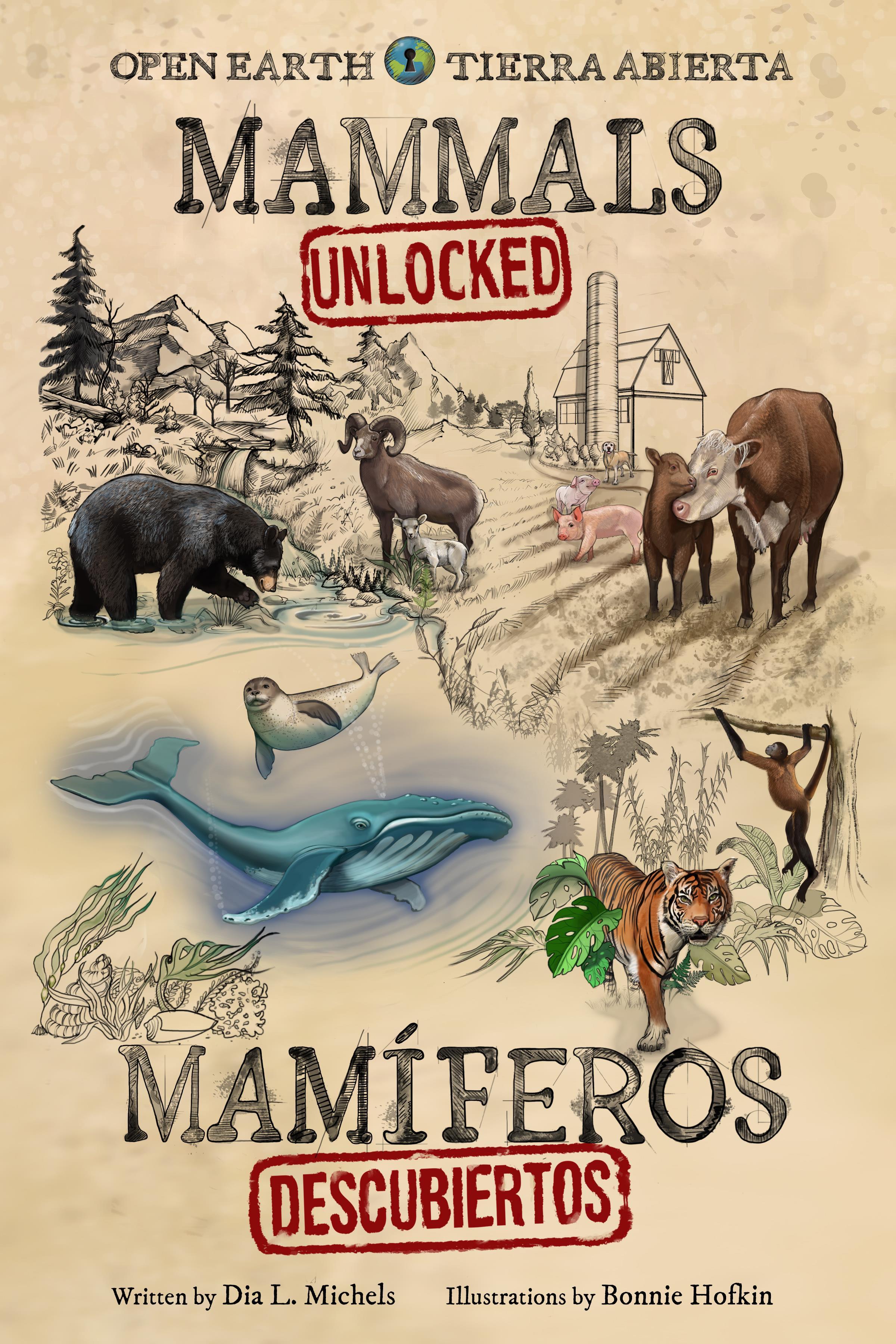 Vorderes Coverbild Mammals Unlocked / Mamíferos Descubiertos