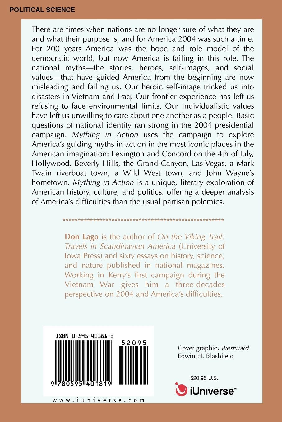 Rückseitencover Mything in Action