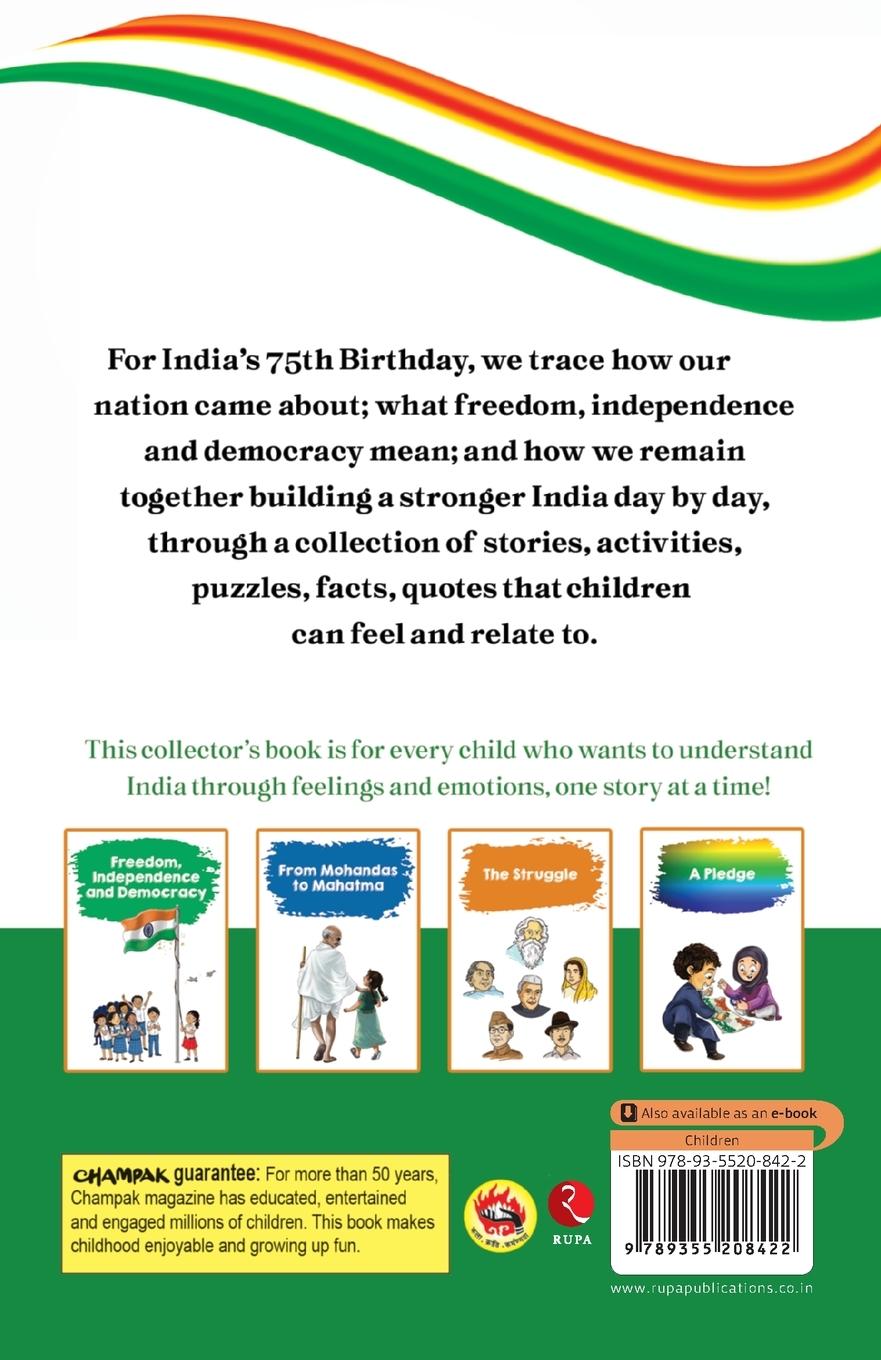 Rückseitencover CELEBRATING INDIA