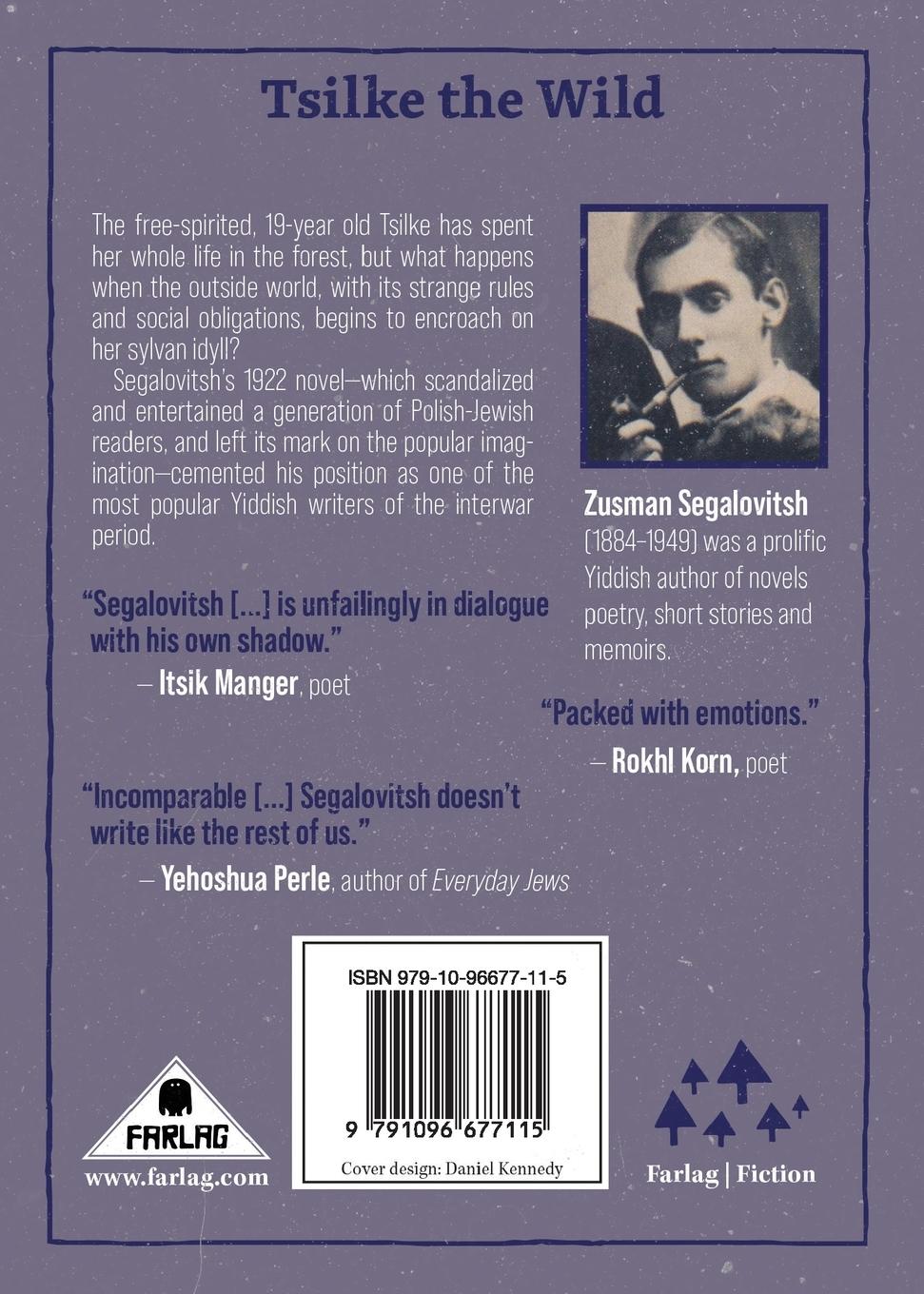 Rückseitencover Tsilke the Wild