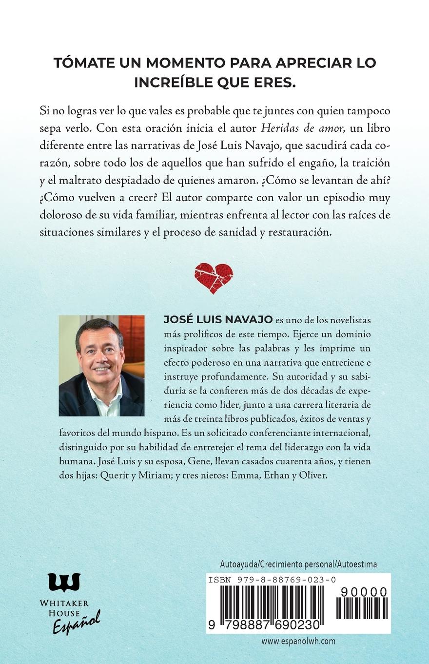 Rückseitencover Heridas de Amor