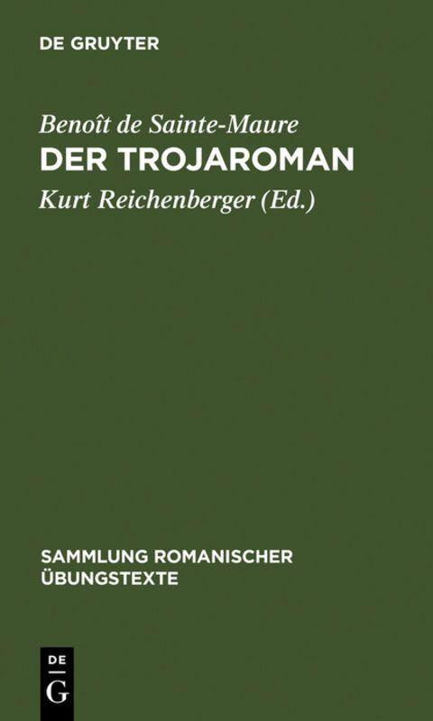 Vorderes Coverbild Der Trojaroman