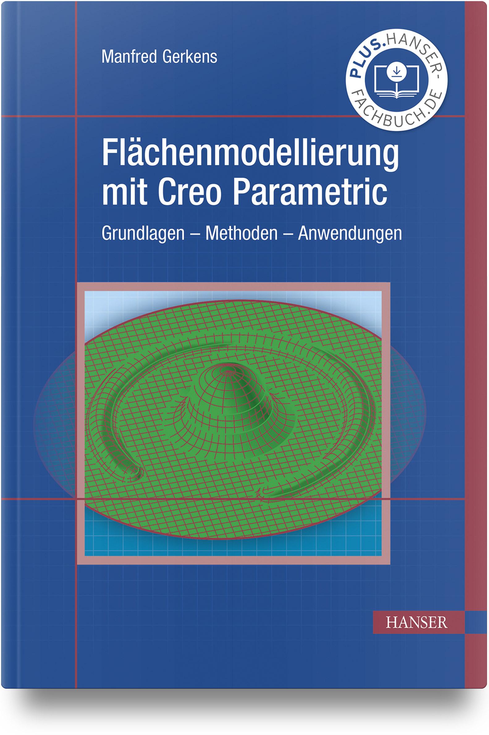 Vorderes Coverbild Flächenmodellierung mit Creo Parametric