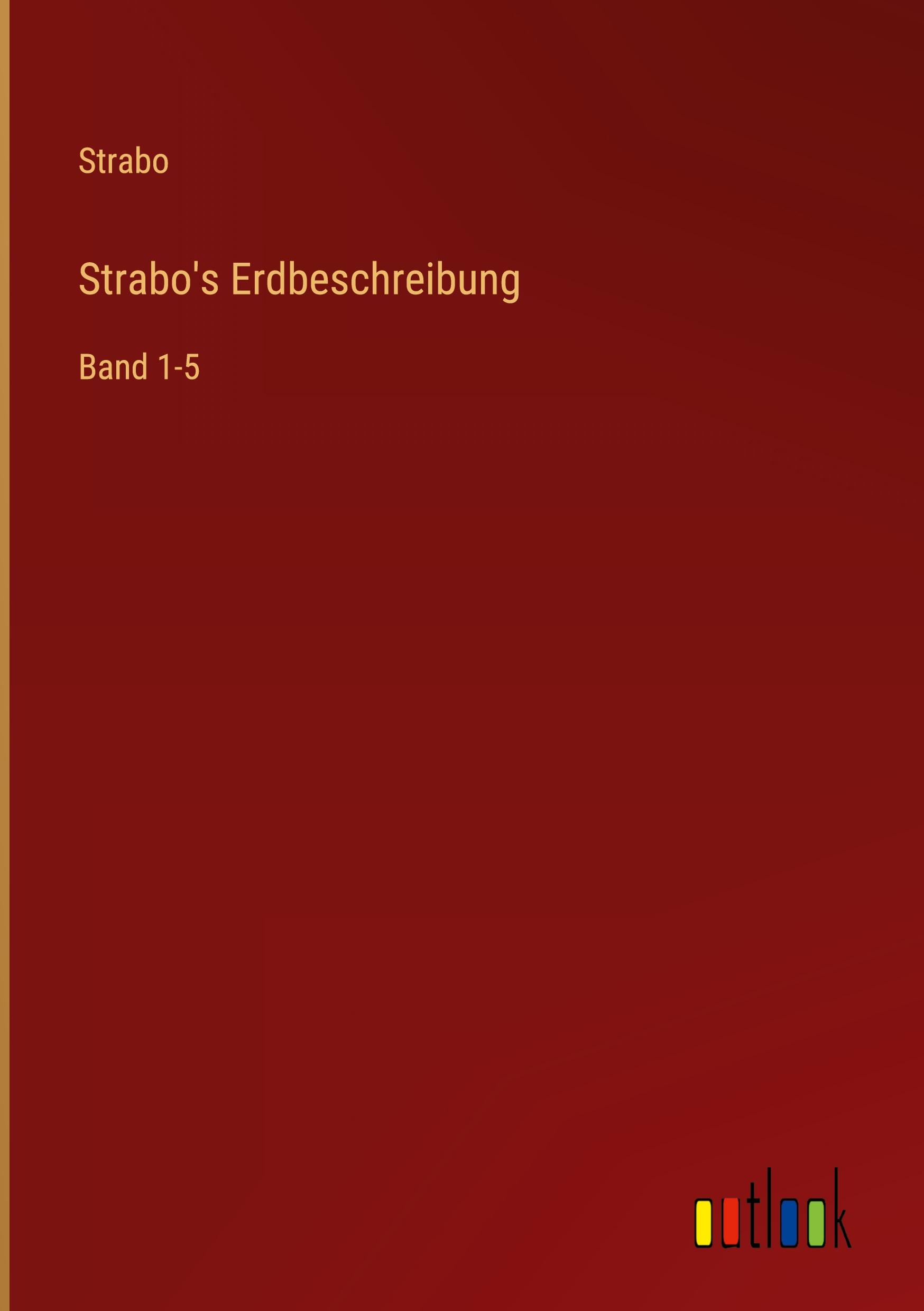 Vorderes Coverbild Strabo's Erdbeschreibung