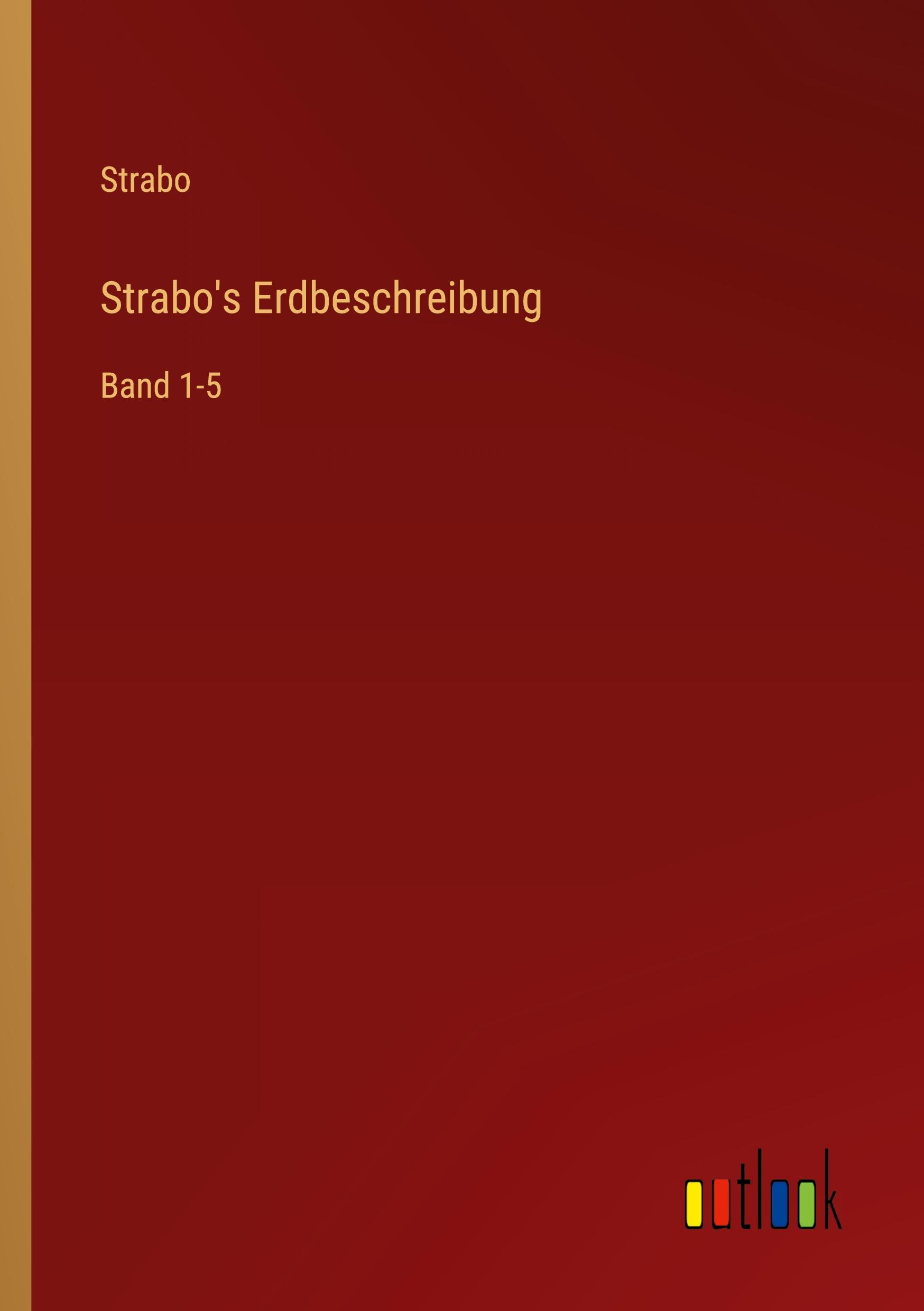 Vorderes Coverbild Strabo's Erdbeschreibung