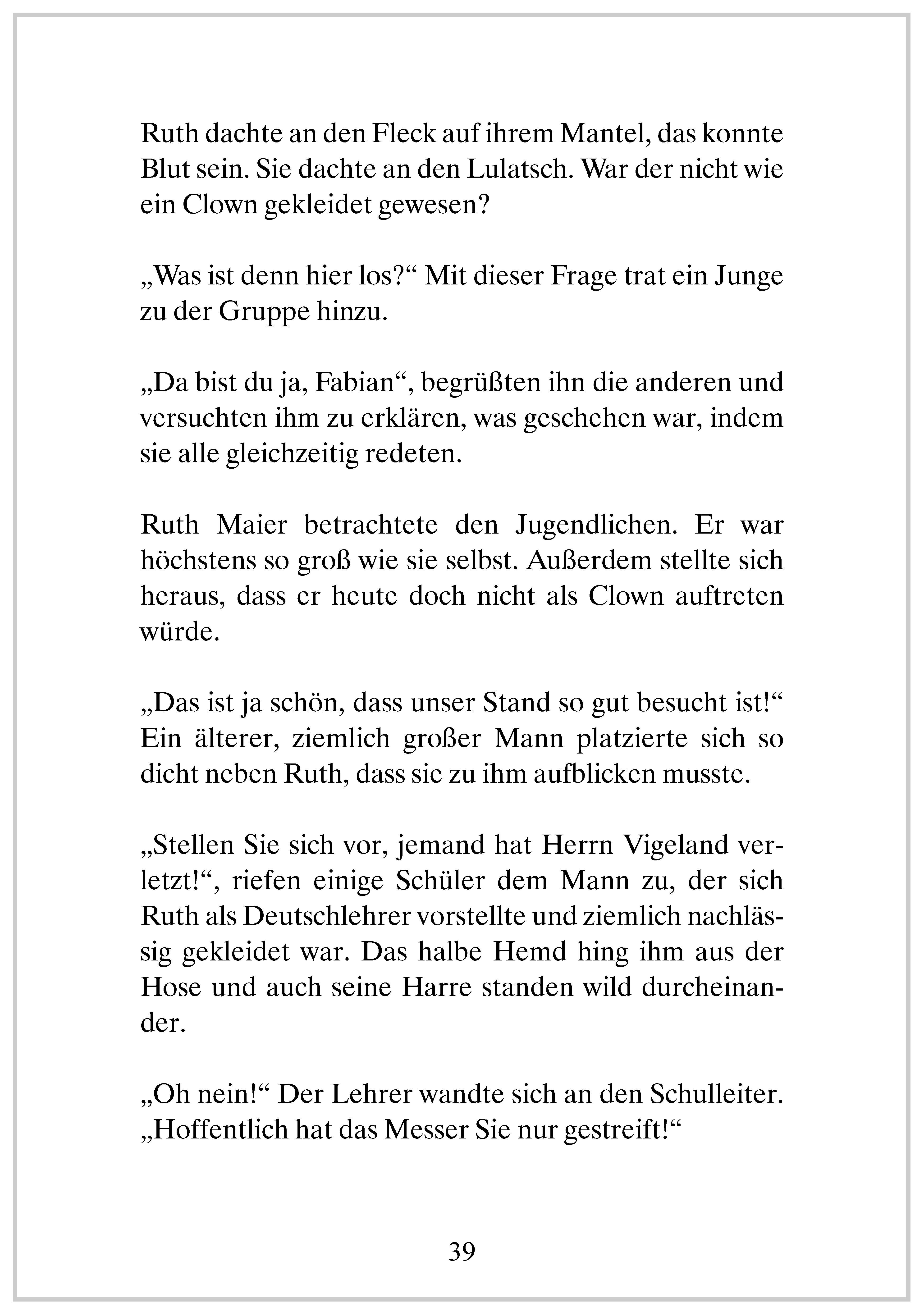 Beispielinhalt (Bild) Krimigeschichten