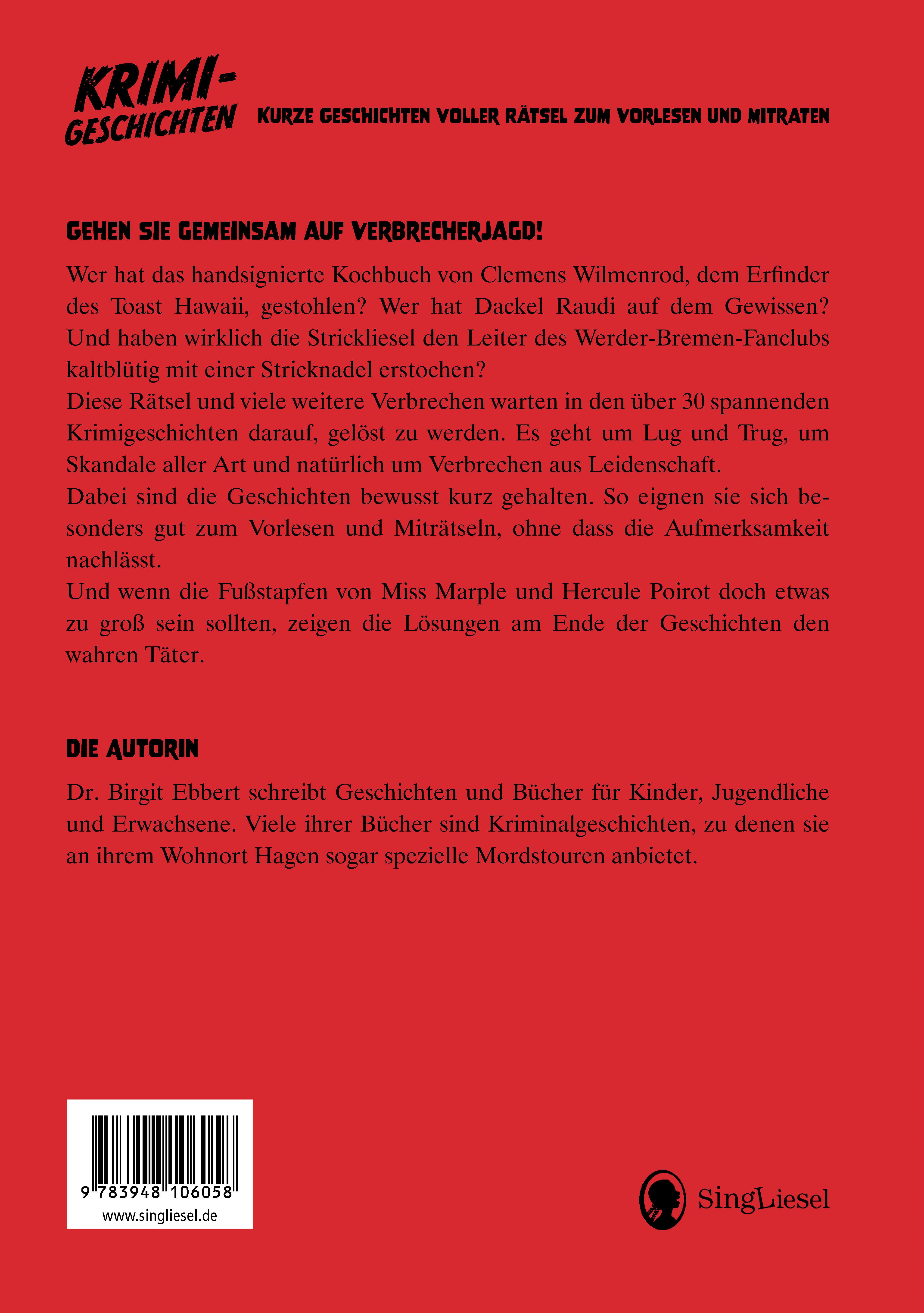 Beispielinhalt (Bild) Krimigeschichten