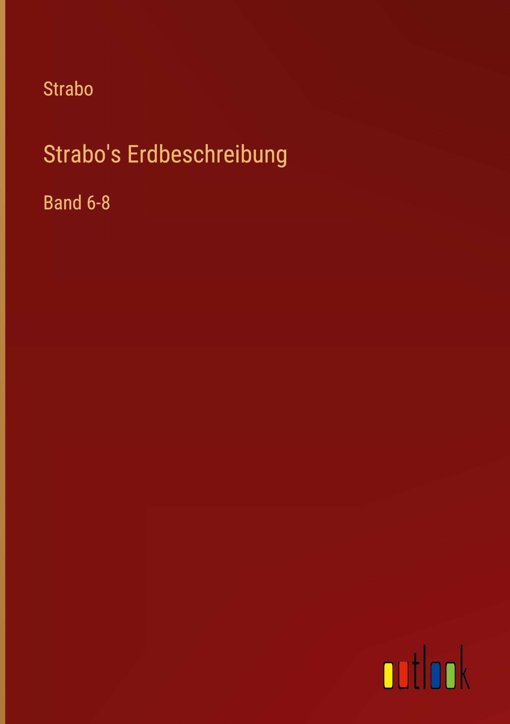 Vorderes Coverbild Strabo's Erdbeschreibung