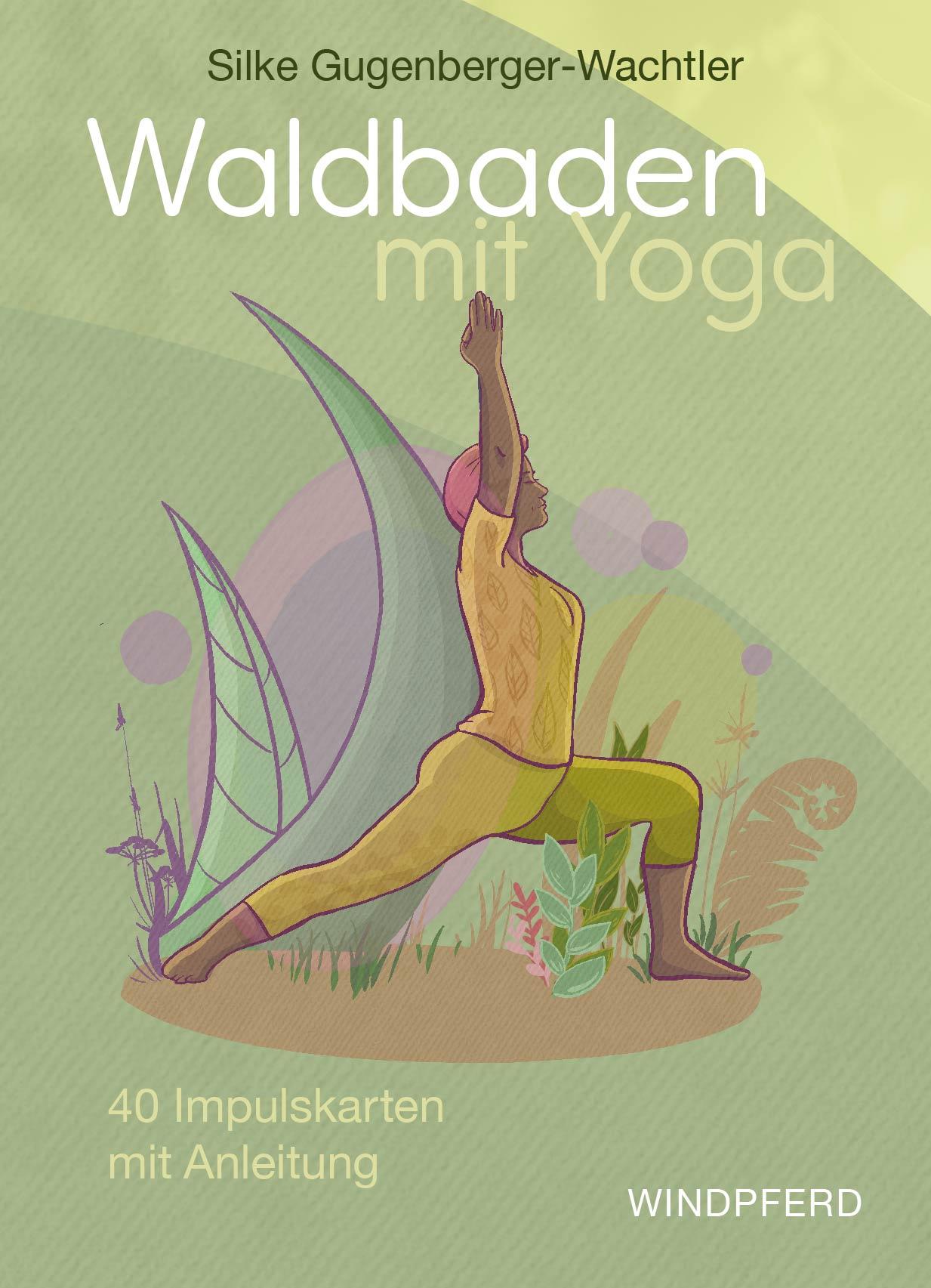 Vorderes Coverbild Waldbaden mit Yoga - Kartenset