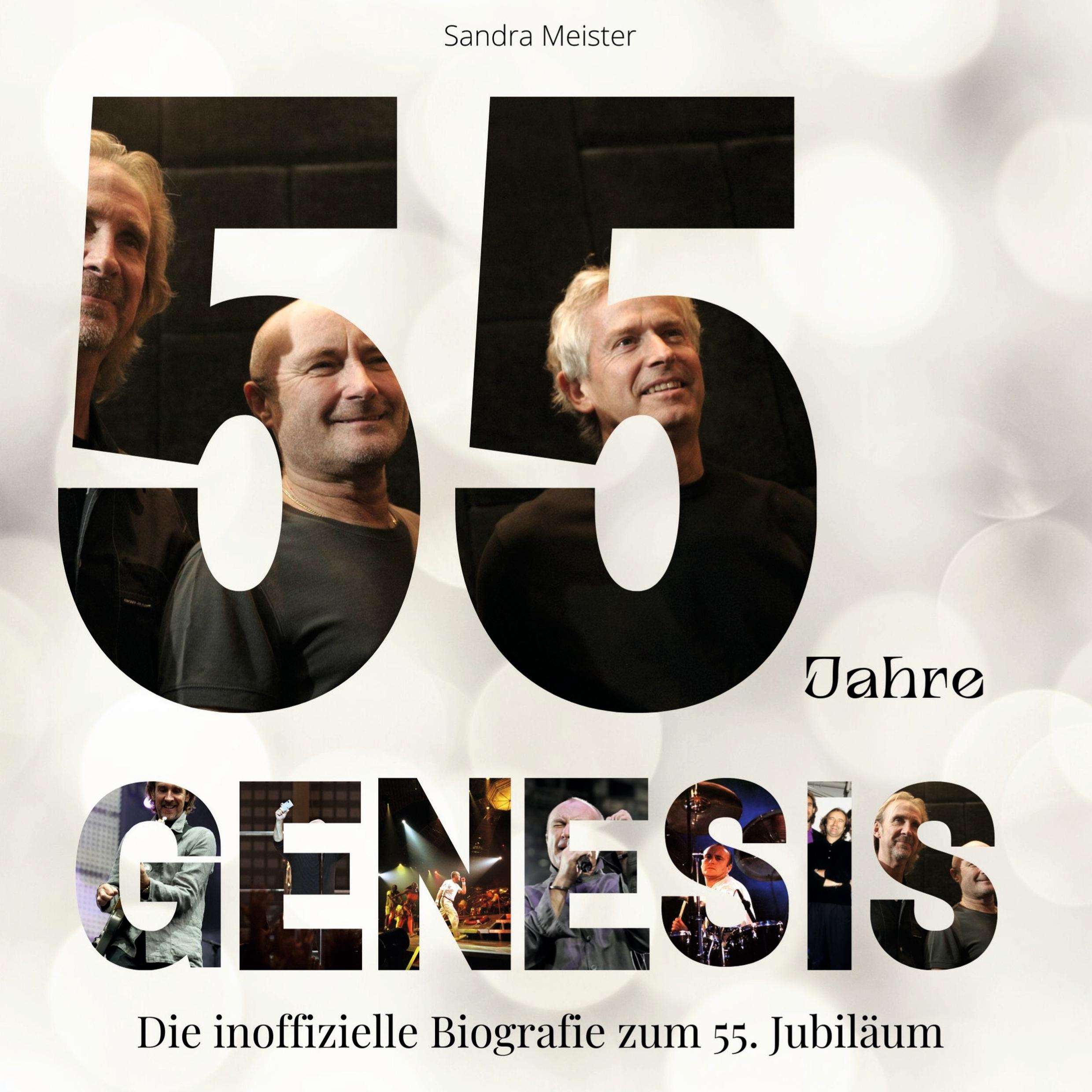 Vorderes Coverbild 55 Jahre Genesis