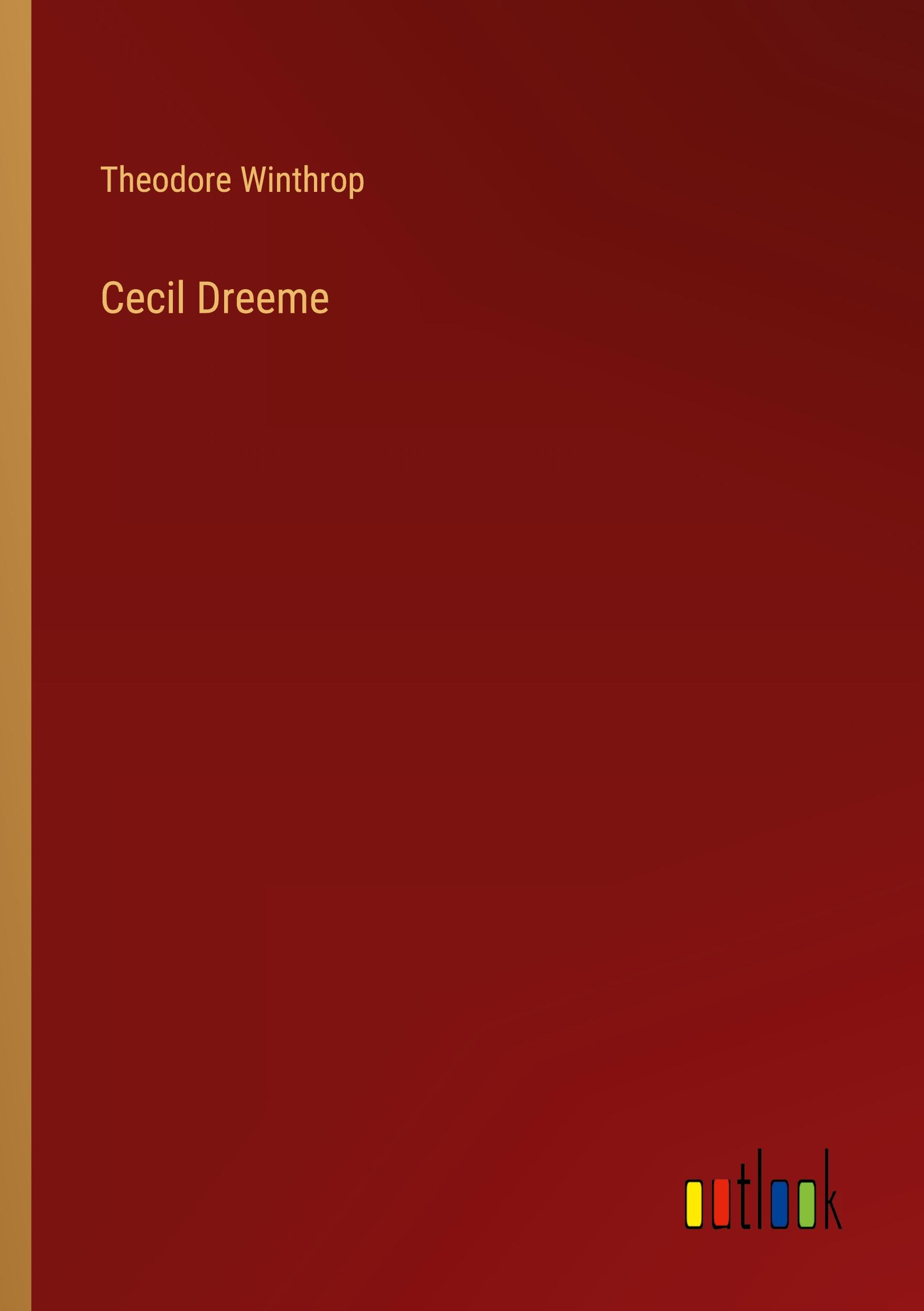 Vorderes Coverbild Cecil Dreeme