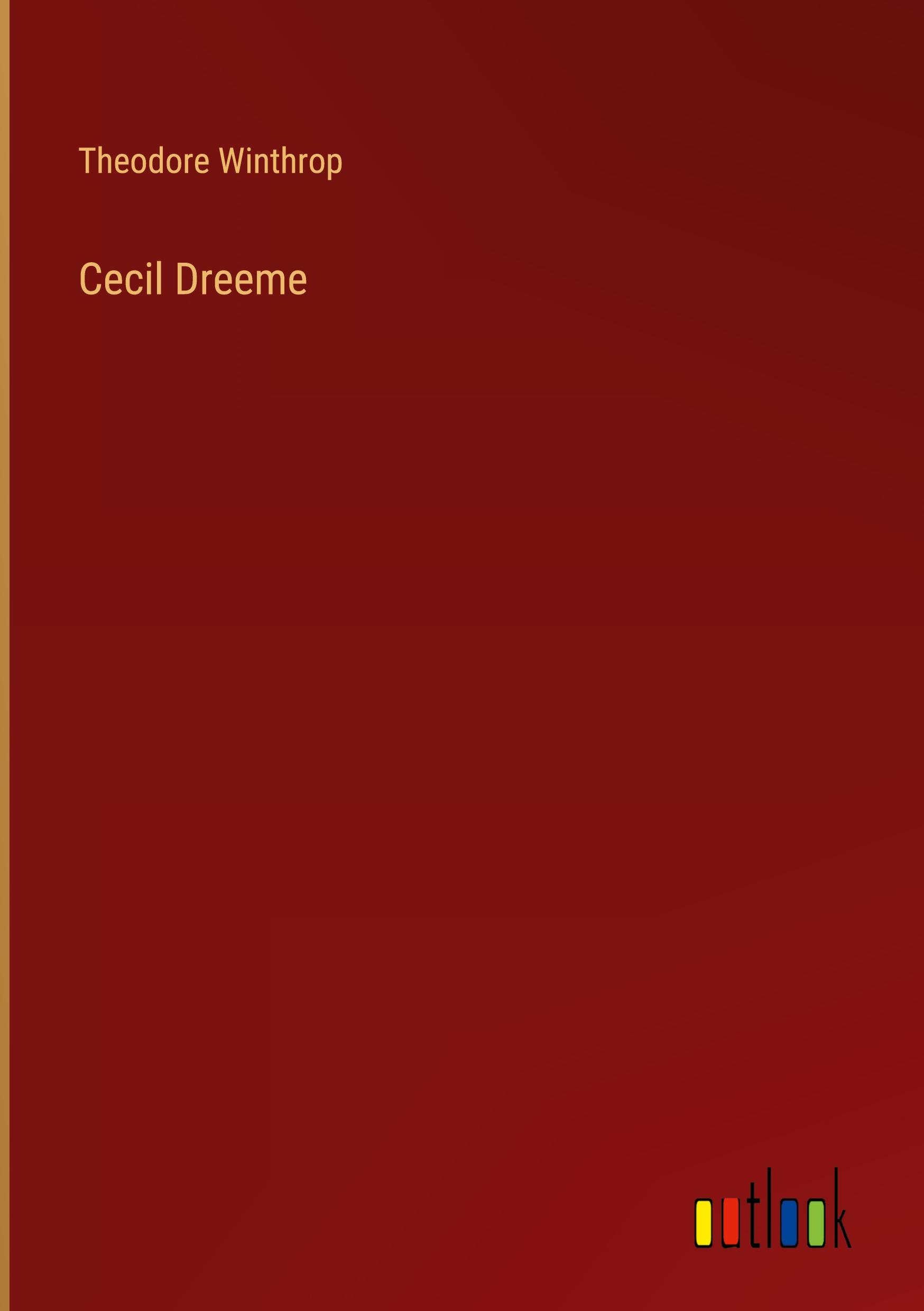 Vorderes Coverbild Cecil Dreeme