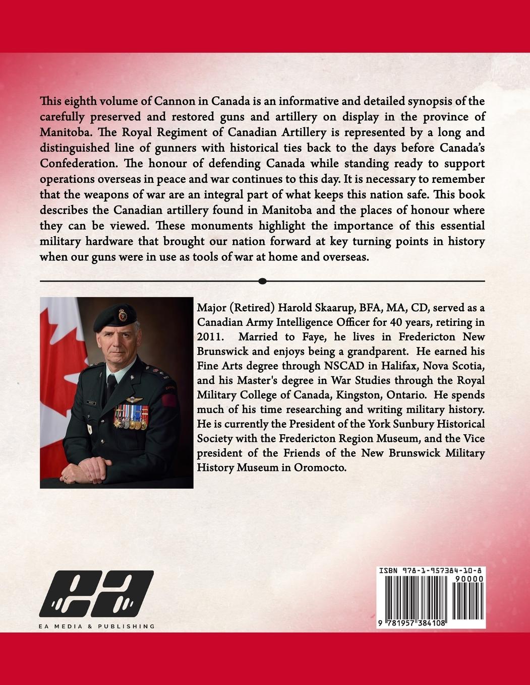 Rückseitencover Cannon in Canada, Province by Province, Volume 8