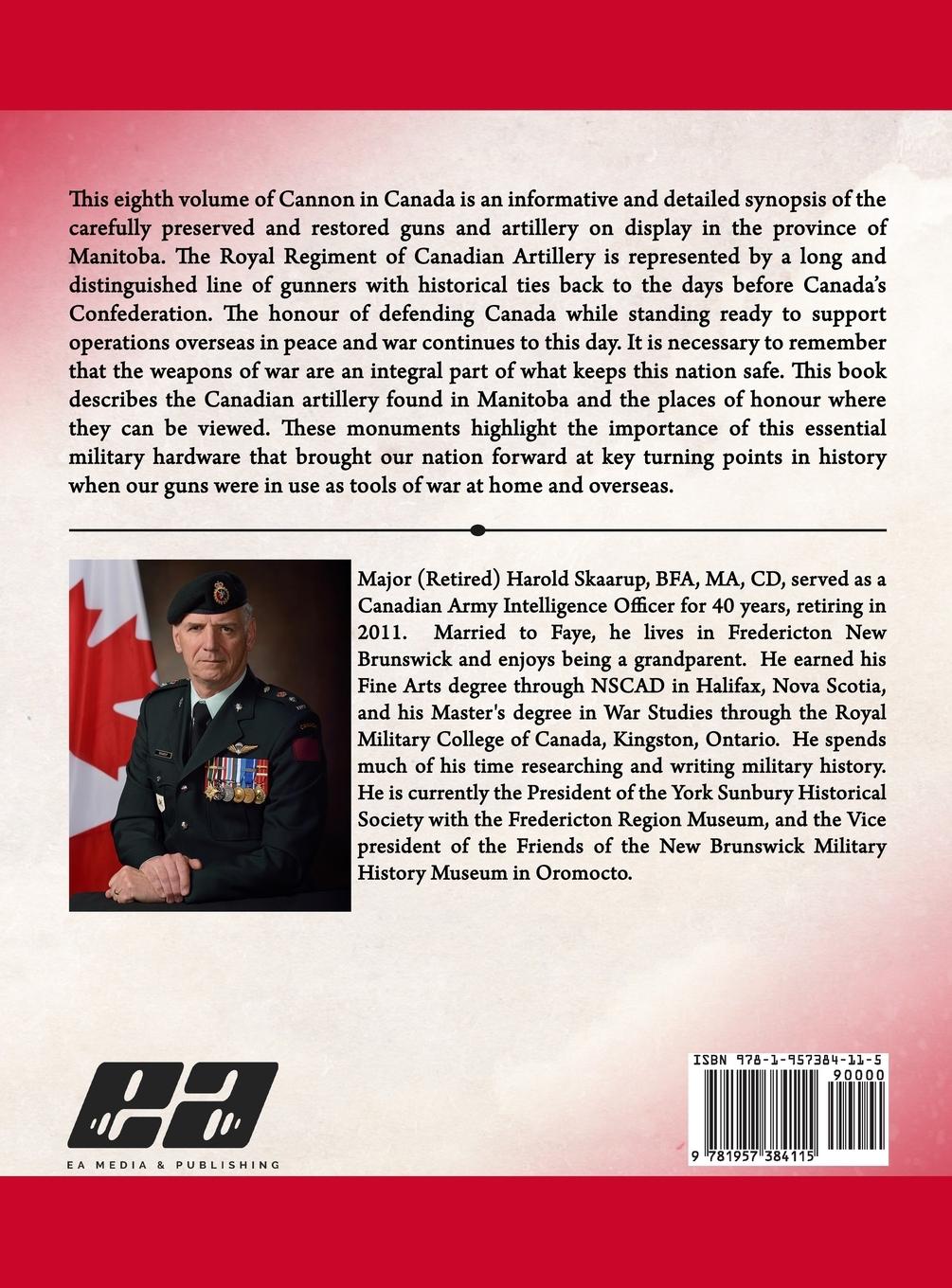 Rückseitencover Cannon in Canada, Province by Province, Volume 8