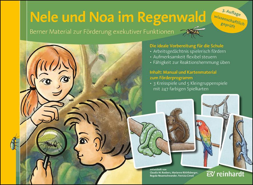 Vorderes Coverbild Nele und Noa im Regenwald
