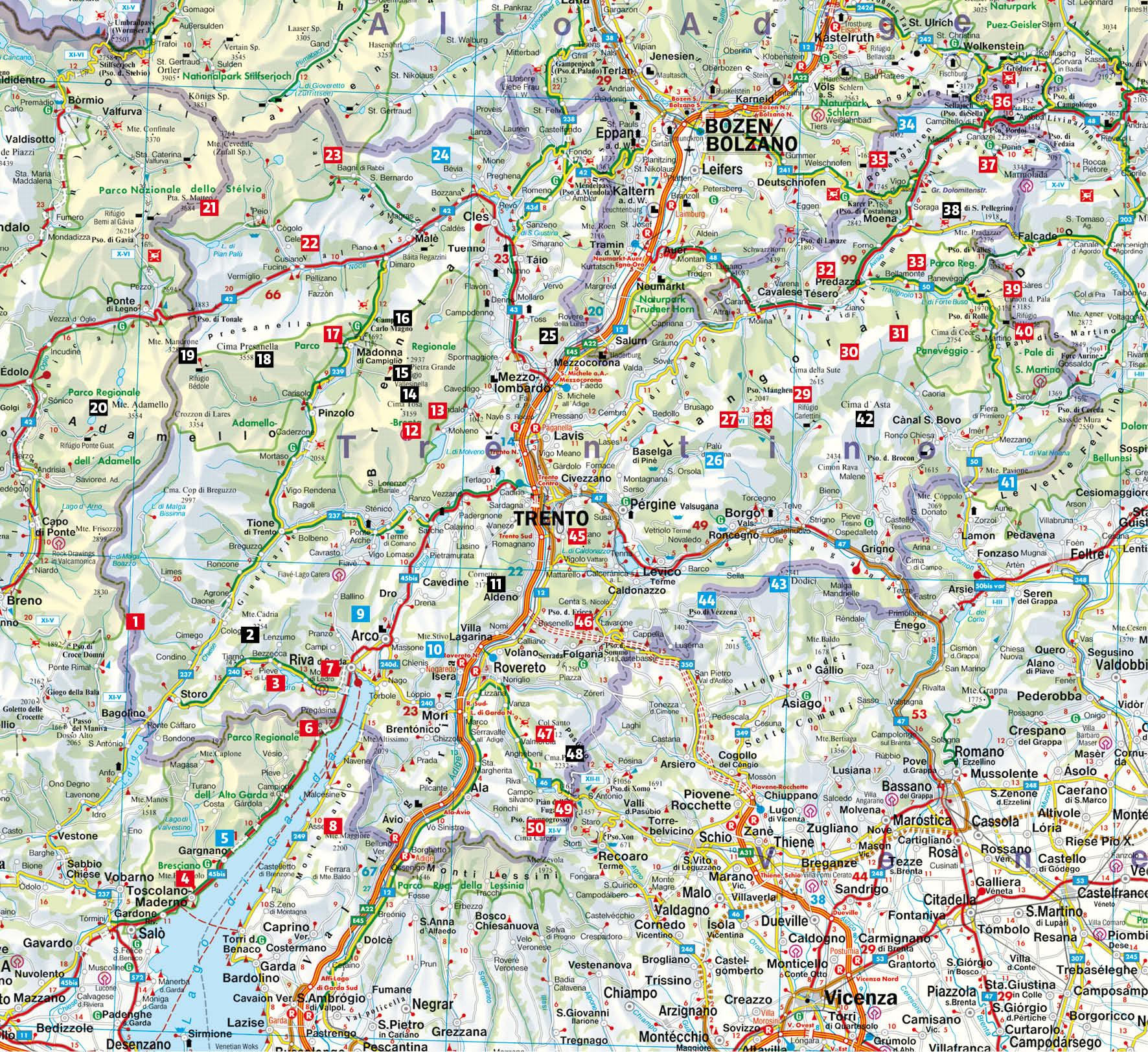 Beispielinhalt (Bild) Trentino - Gardasee