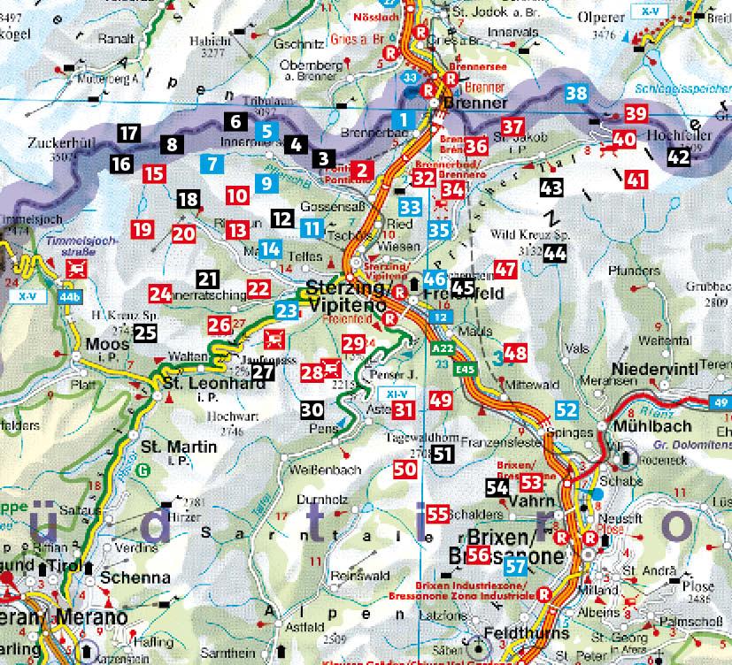 Beispielinhalt (Bild) Rund um Sterzing