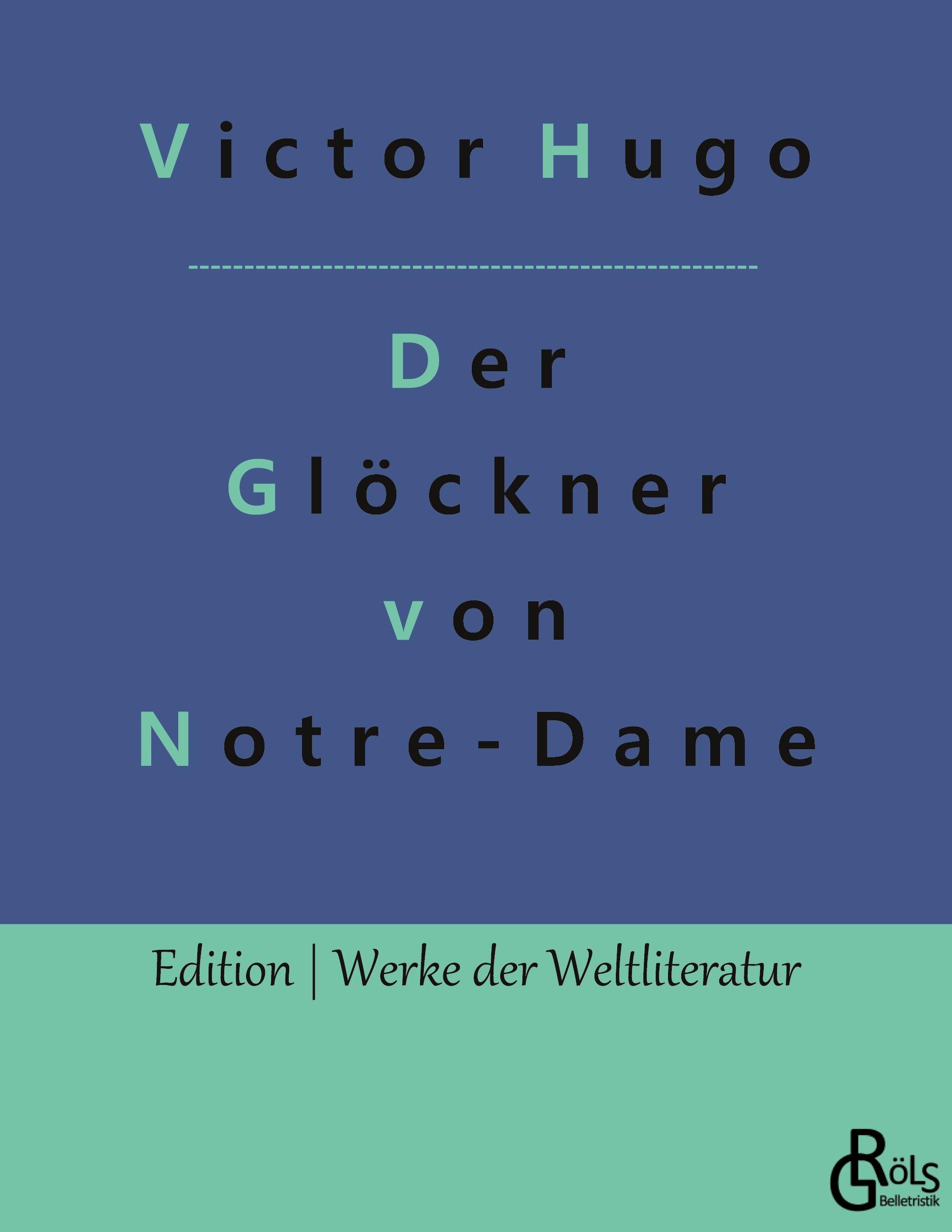 Vorderes Coverbild Der Glöckner von Notre-Dame