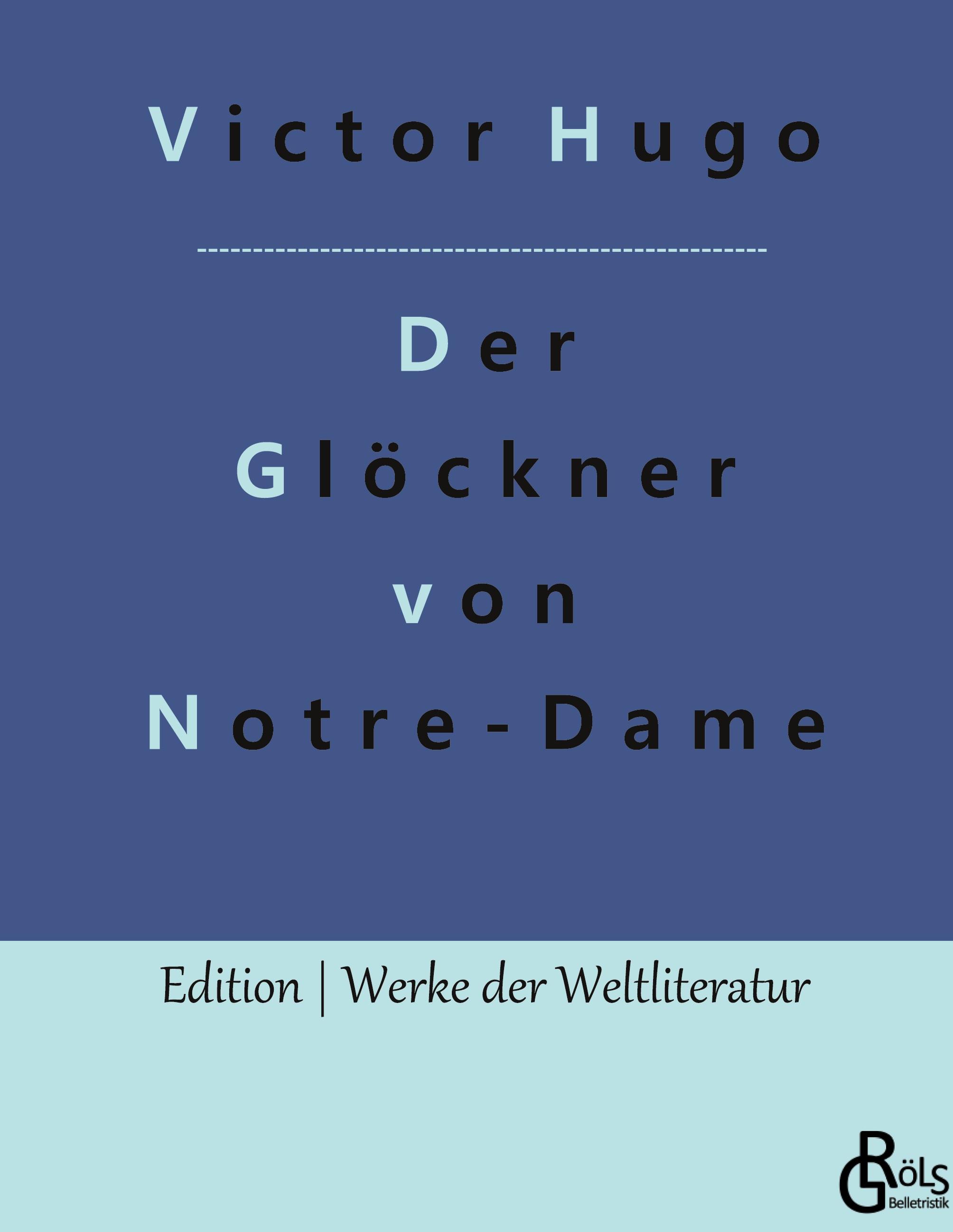Vorderes Coverbild Der Glöckner von Notre-Dame
