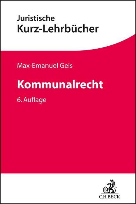 Vorderes Coverbild Kommunalrecht