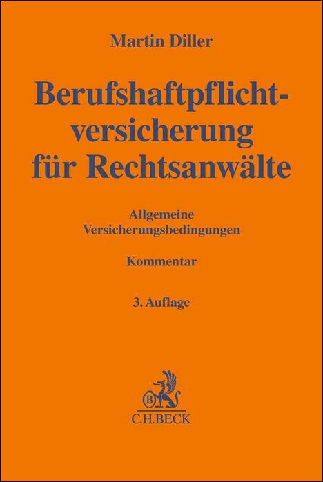 Vorderes Coverbild Berufshaftpflichtversicherung für Rechtsanwälte