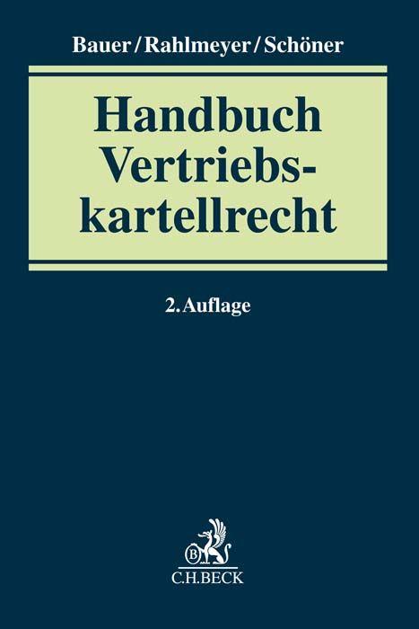 Vorderes Coverbild Vertriebskartellrecht