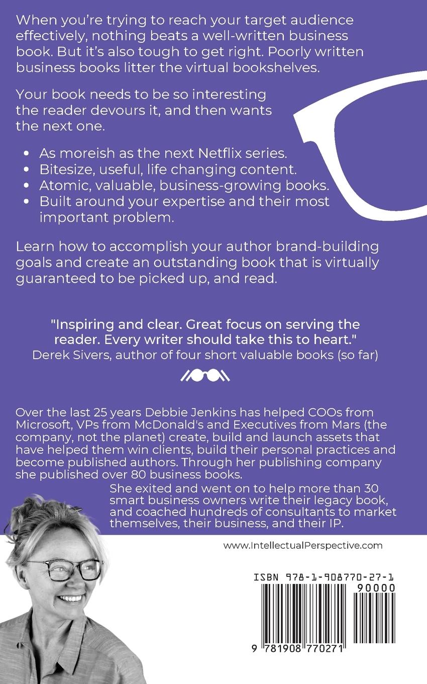 Rückseitencover Stop writing books nobody reads