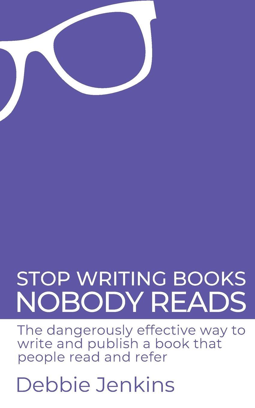 Vorderes Coverbild Stop writing books nobody reads