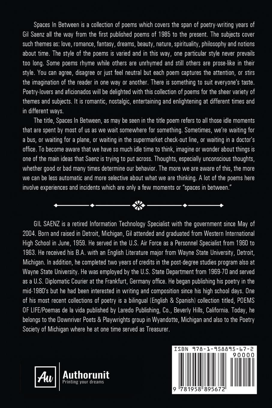 Rückseitencover Spaces In Between