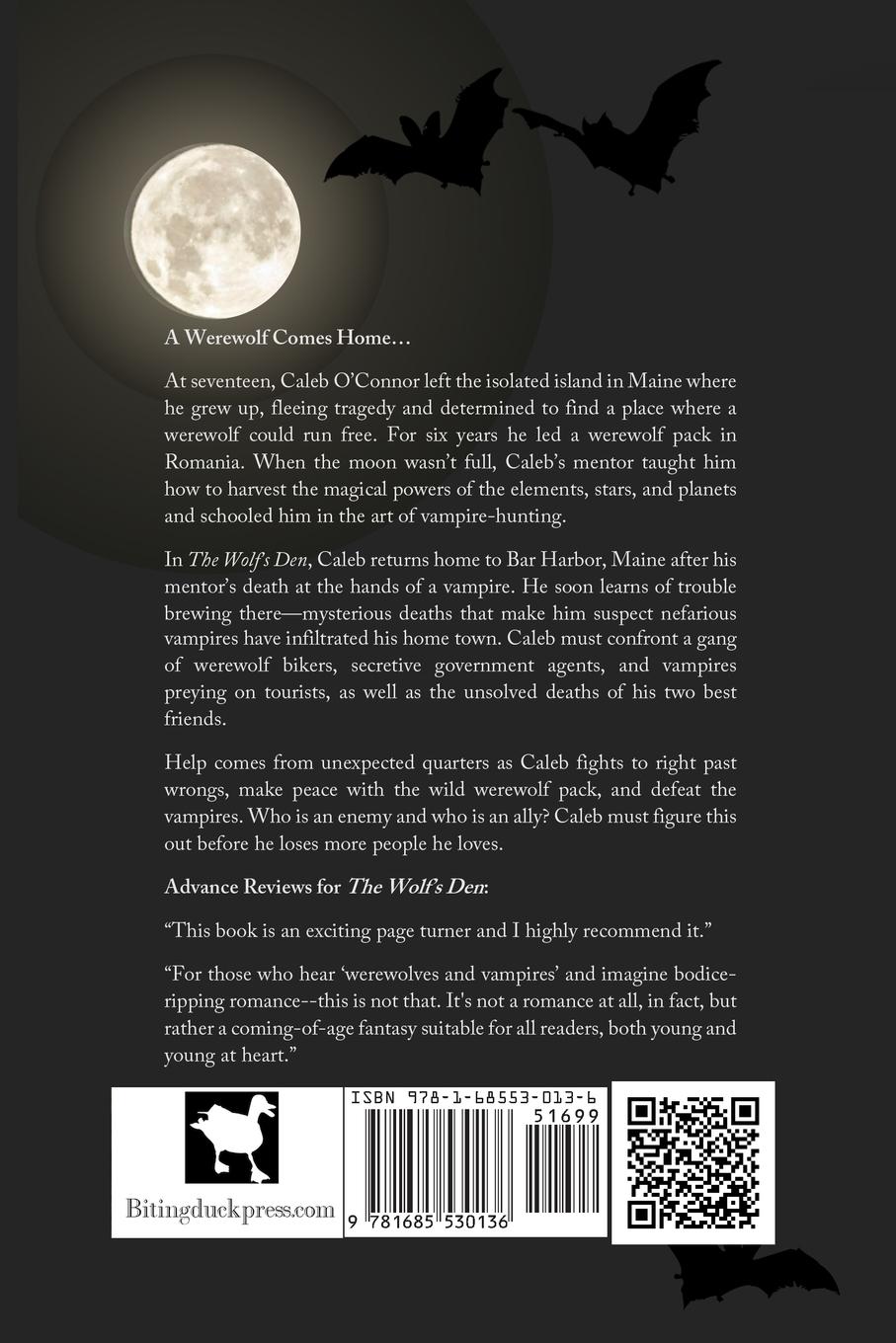 Rückseitencover The Wolf's Den