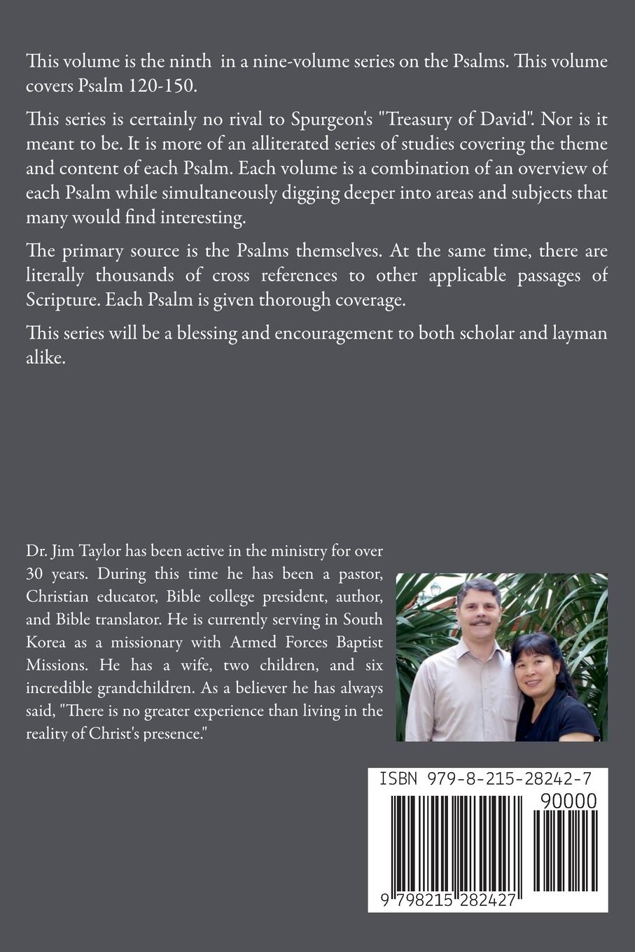 Rückseitencover Golden Truths from the Psalms - Volume IX - Psalms 120-150