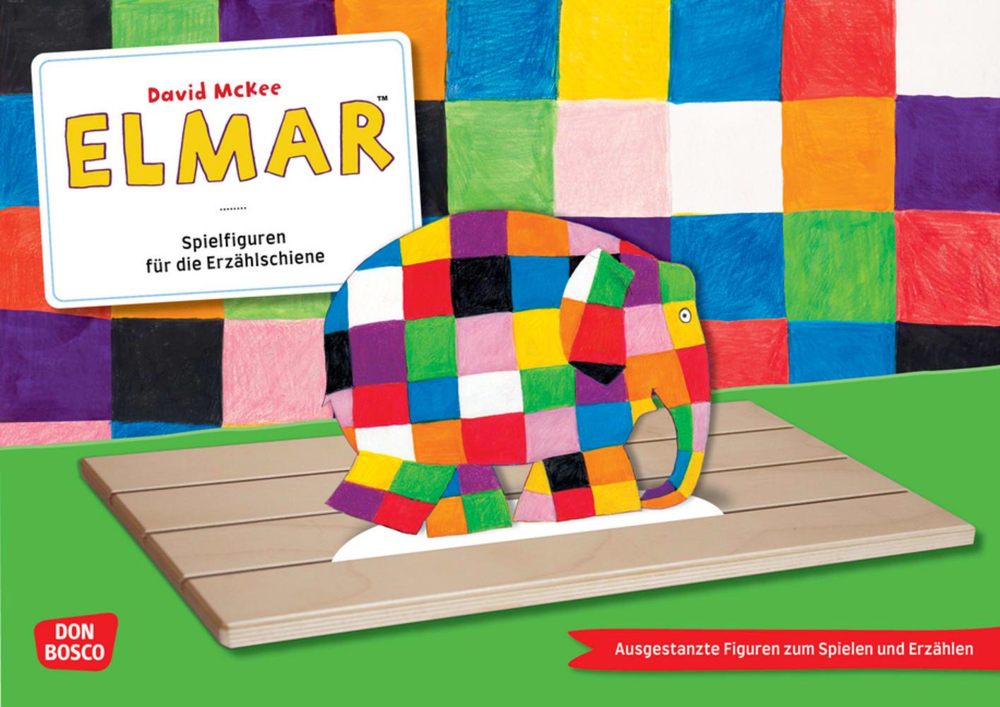 Vorderes Coverbild Elmar. Erzählschienen-Figurenset
