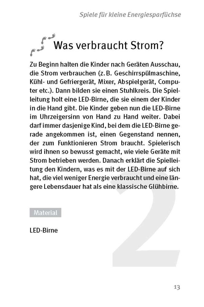 Beispielinhalt (Bild) Die 50 besten Spiele für Umweltschutz und Nachhaltigkeit. Für 4- bis 10-Jährige