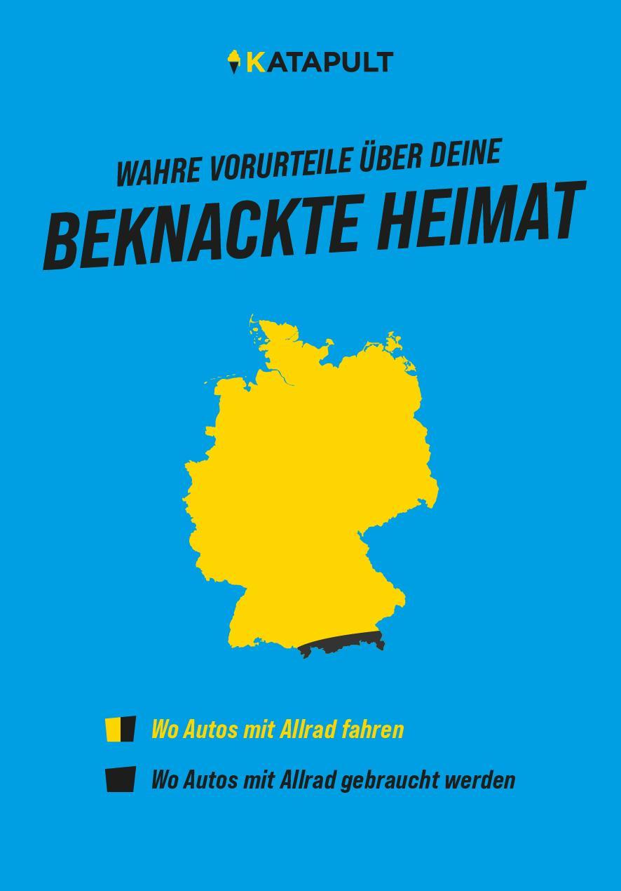 Vorderes Coverbild Wahre Vorurteile über deine beknackte Heimat