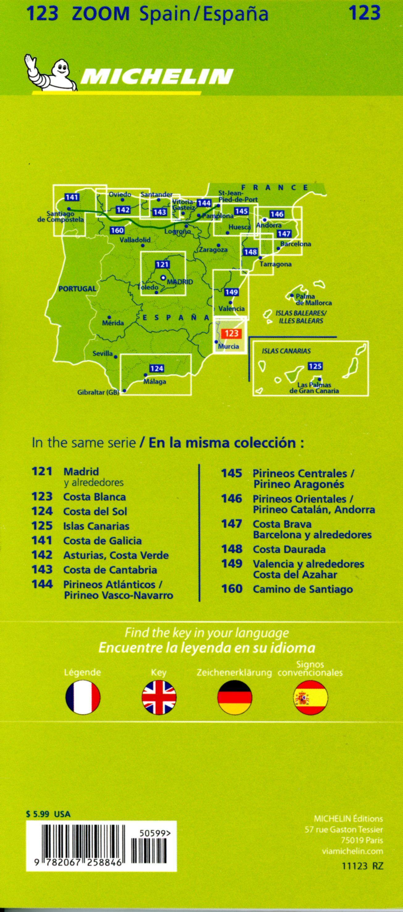Beispielinhalt (Bild) Michelin Costa Blanca