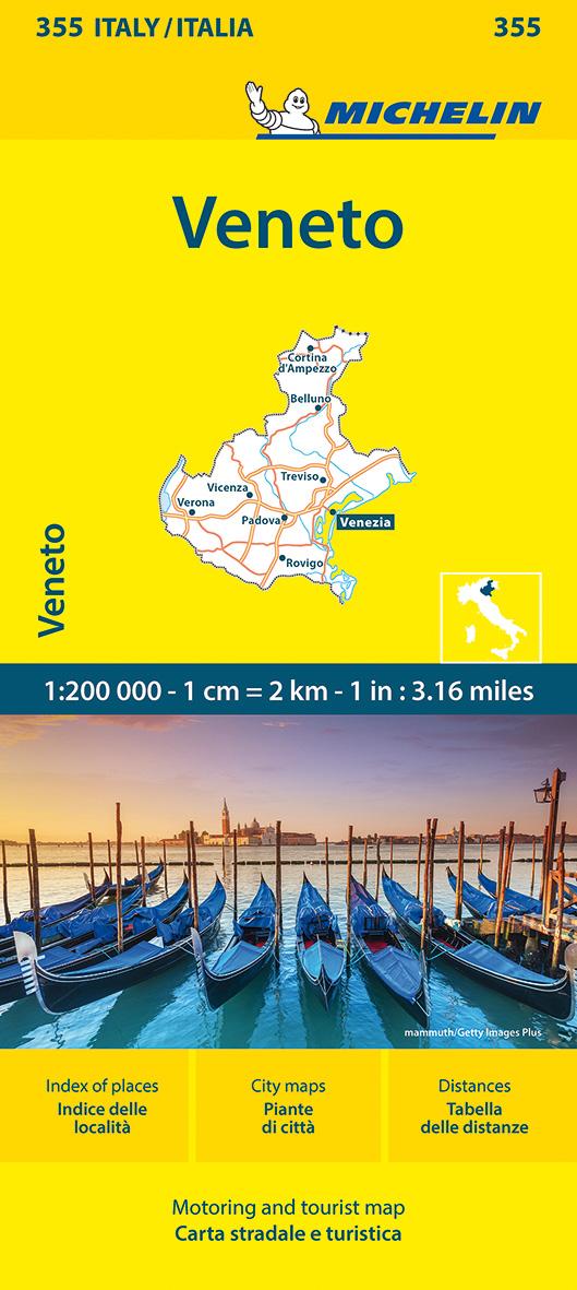 Vorderes Coverbild Michelin Venetien