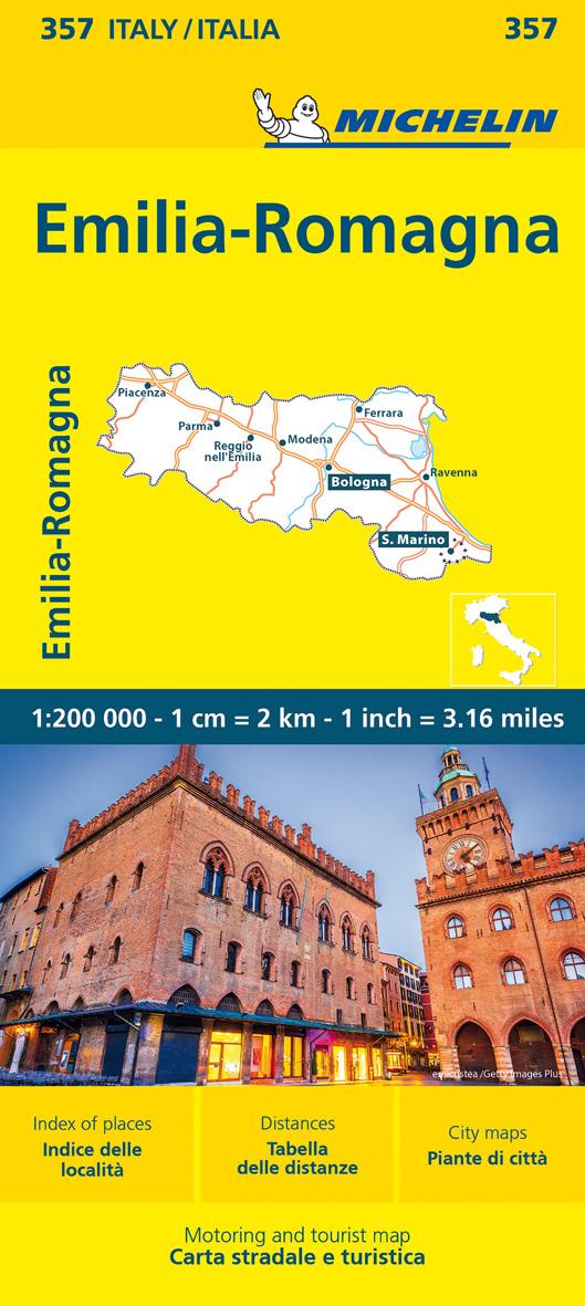 Vorderes Coverbild Michelin Emilia Romagna