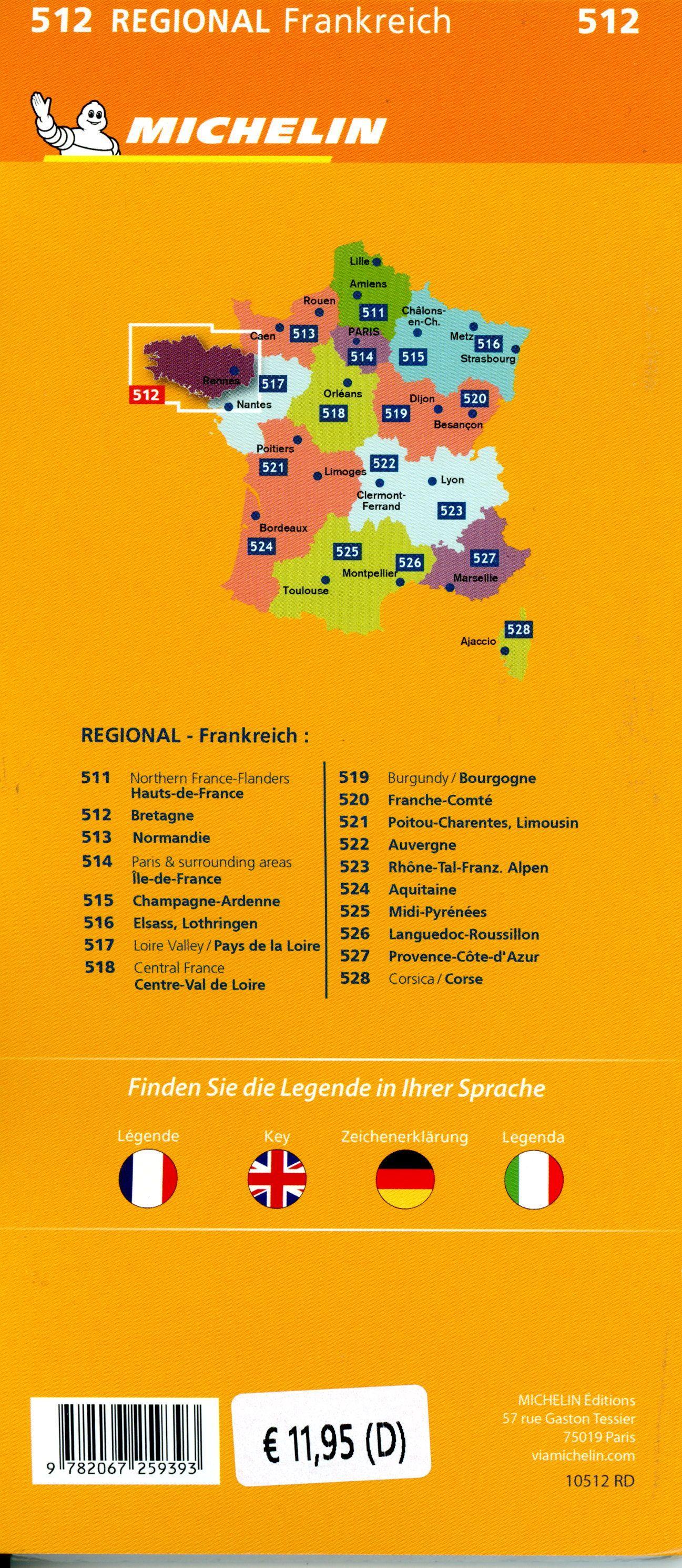 Beispielinhalt (Bild) Michelin Bretagne