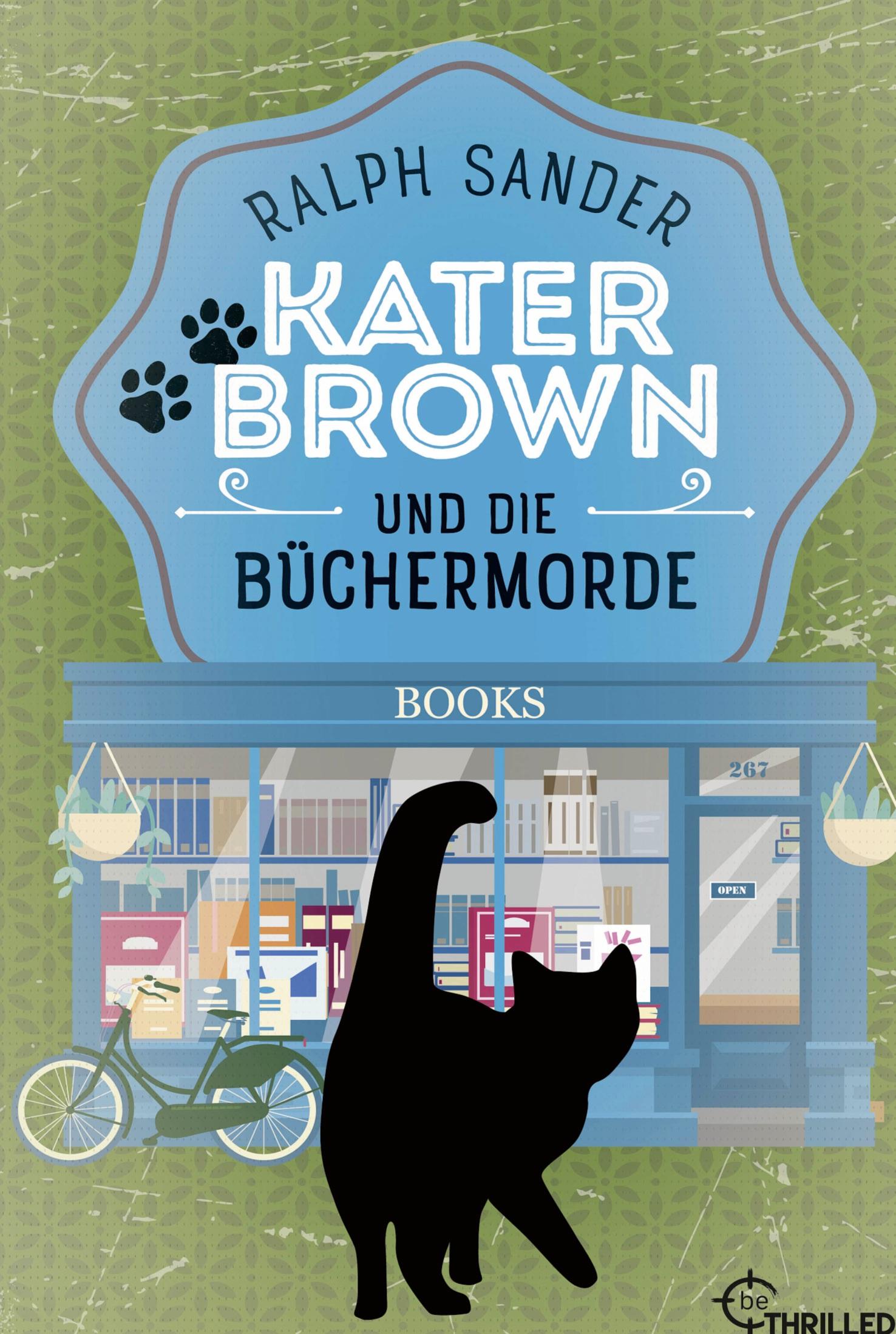 Vorderes Coverbild Kater Brown und die Büchermorde