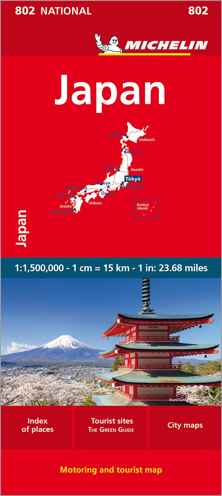 Vorderes Coverbild Michelin Japan 802