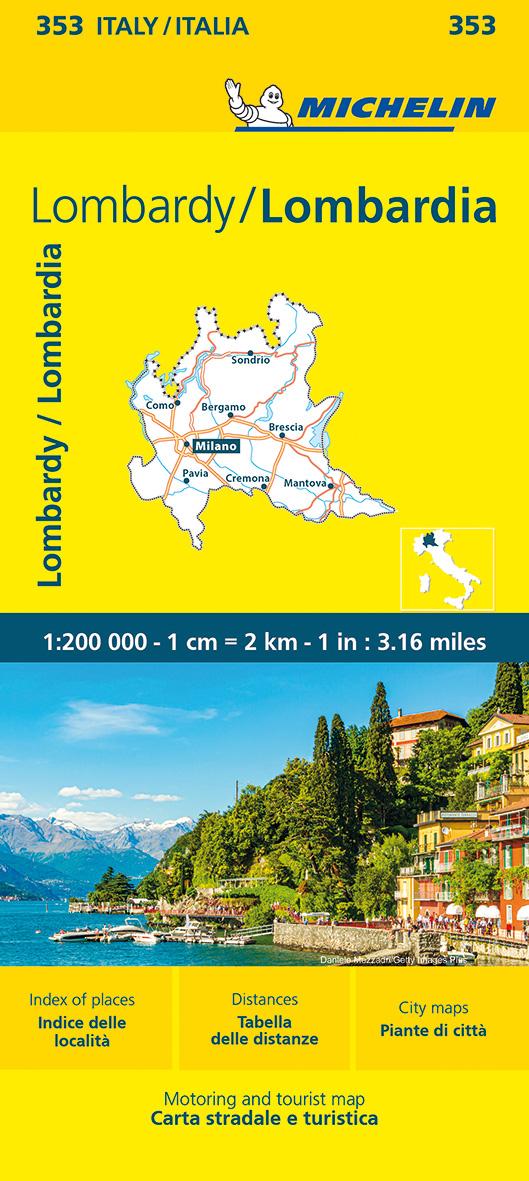 Vorderes Coverbild Michelin Lombardei