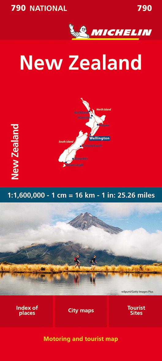 Vorderes Coverbild Michelin Neuseeland