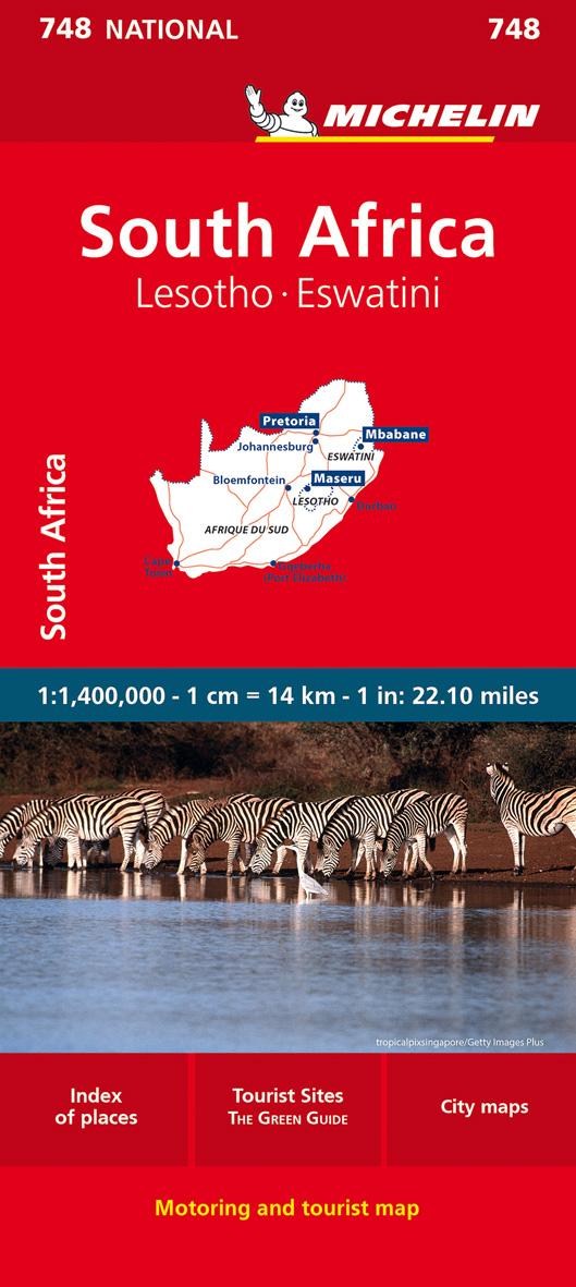 Vorderes Coverbild Michelin Südafrika