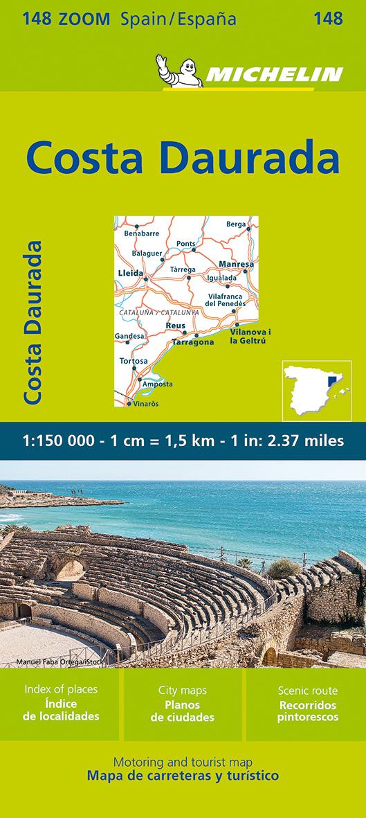 Vorderes Coverbild Michelin Costa Daurada