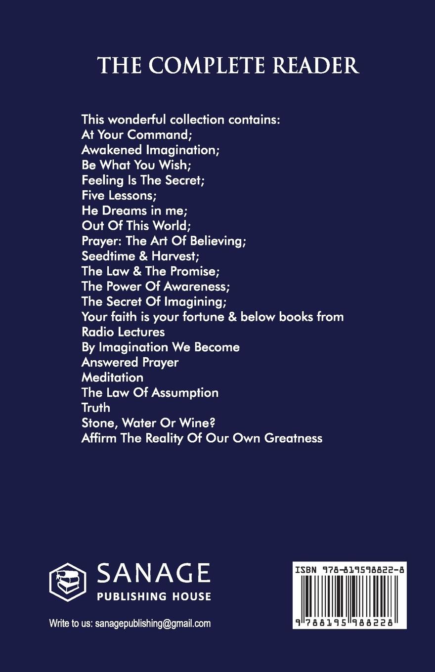 Rückseitencover Neville Goddard